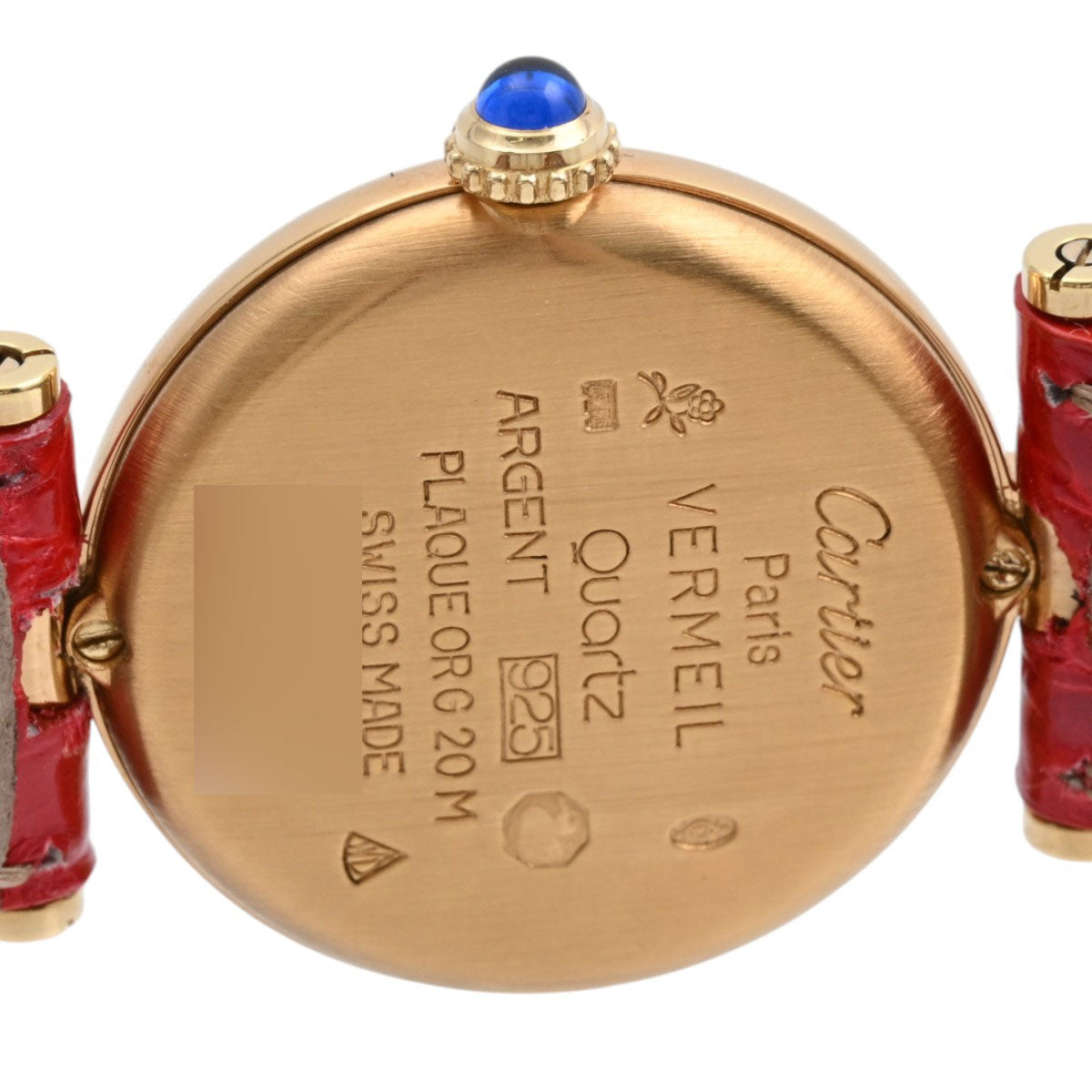 Must Vendome Vermeil SM W1005354 Quartz Silver