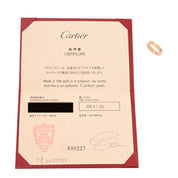 18K Diamond Love Ring #52 Pink Gold