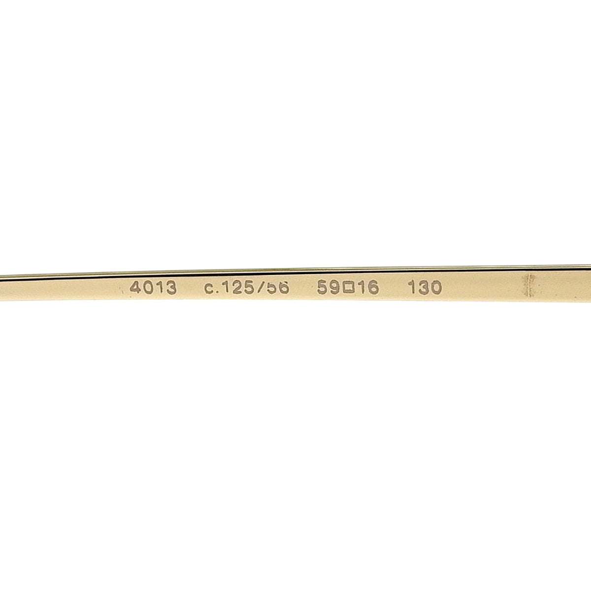 CC Mark Rimless Sunglasses Orange