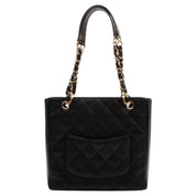Circa 2004 Caviar Skin PST Tote Bag, Black
