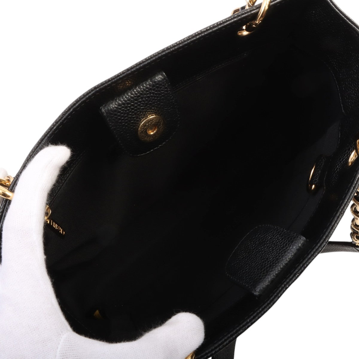 Circa 2004 Caviar Skin PST Tote Bag, Black