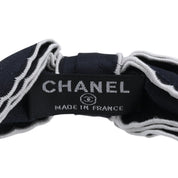 Logo Ribbon Headband Black