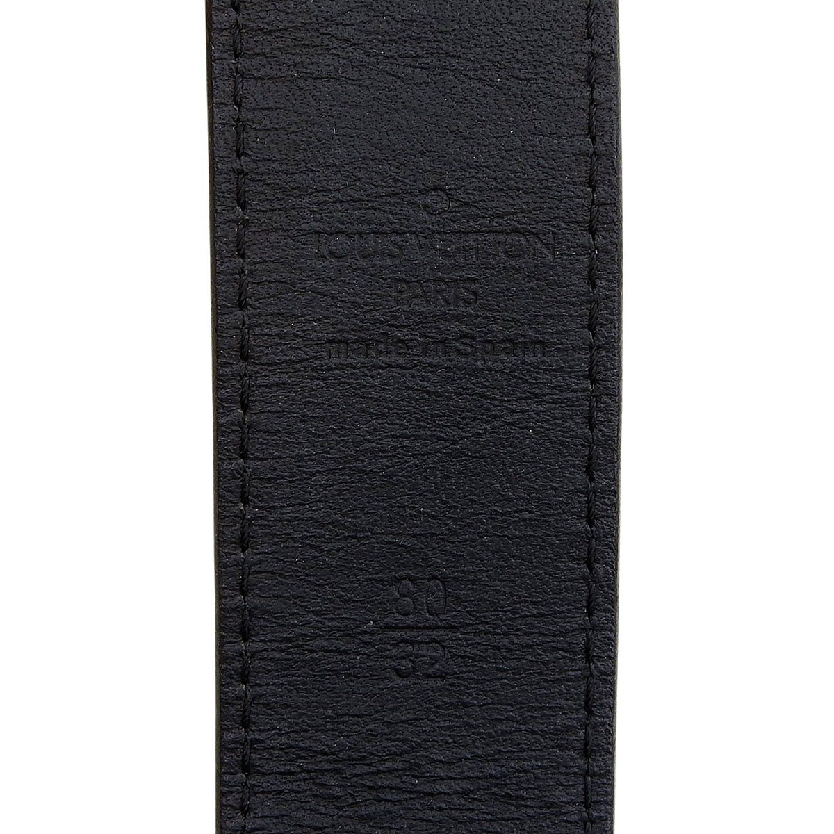 Monogram Multicolore 饰带腰带 黑色