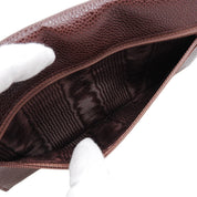 Circa 1997 Caviar Skin CC Mark Stitch Long Wallet Brown