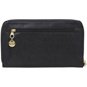 Circa 1995 Caviar Skin CC Mark Stitch Long Wallet Black