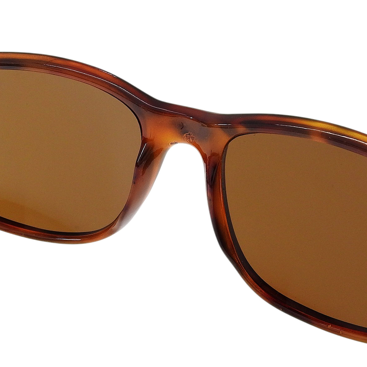 Brown Marble Side CC Logo Sunglasses Brown
