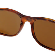 Brown Marble Side CC Logo Sunglasses Brown
