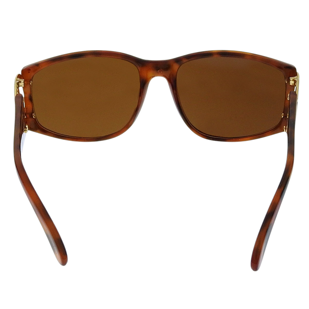 Brown Marble Side CC Logo Sunglasses Brown