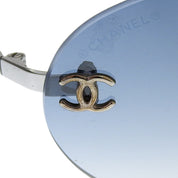 CC Mark Rimless Sunglasses Navy