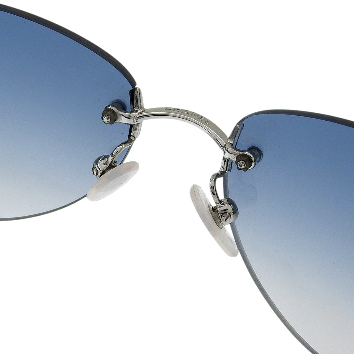CC Mark Rimless Sunglasses Navy
