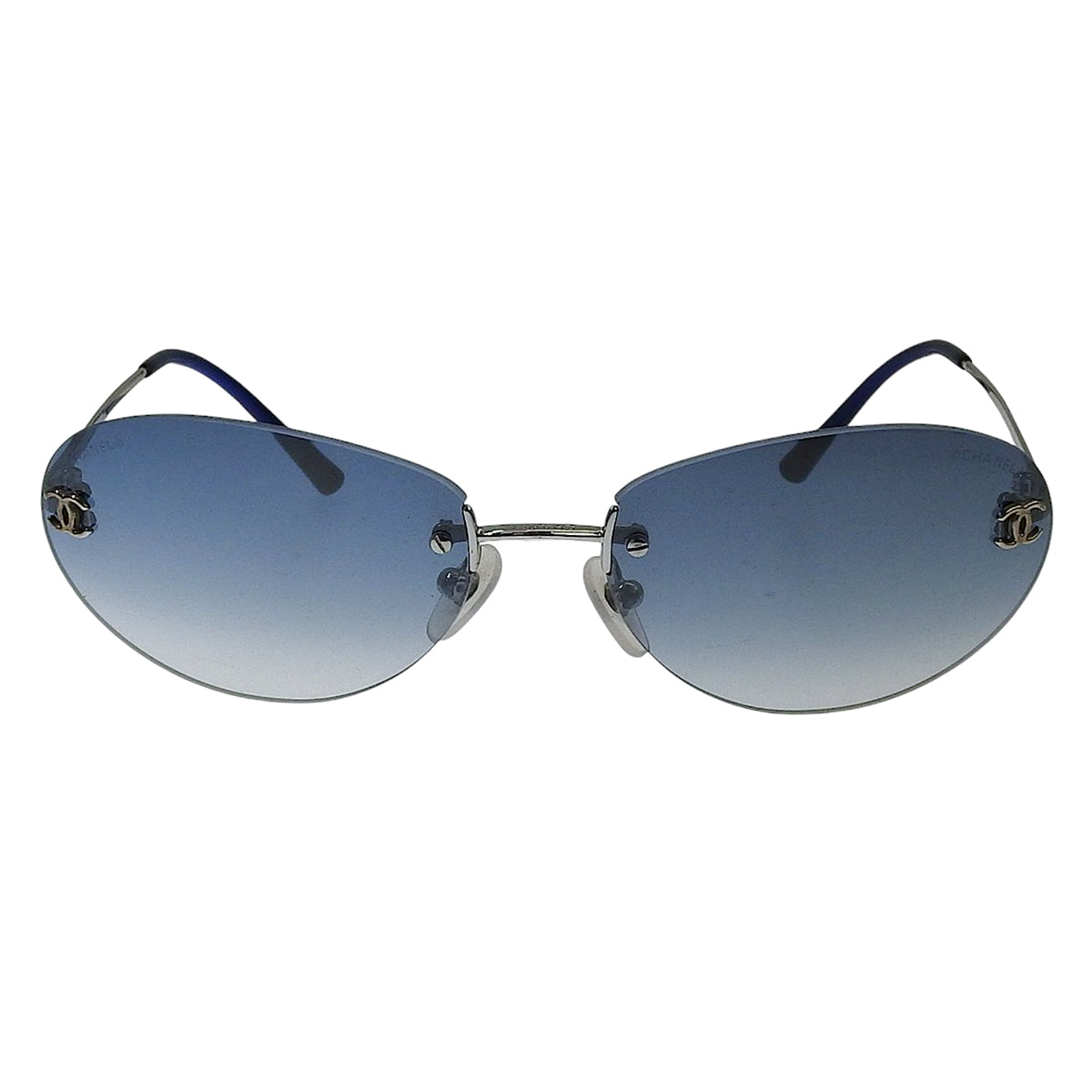 CC Mark Rimless Sunglasses Navy