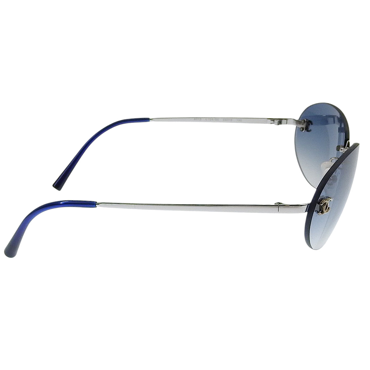 CC Mark Rimless Sunglasses Navy