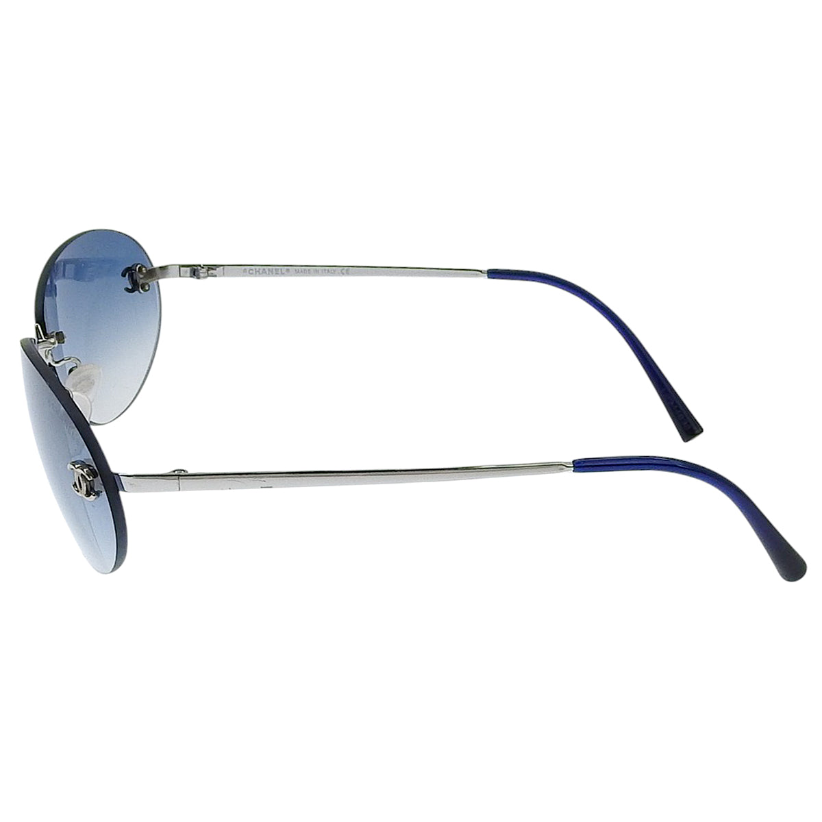 CC Mark Rimless Sunglasses Navy
