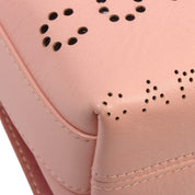 Circa 2020 Perforated CC Turn-Lock Shoulder Bag Pink