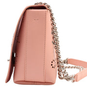 Circa 2020 Perforated CC Turn-Lock Shoulder Bag Pink