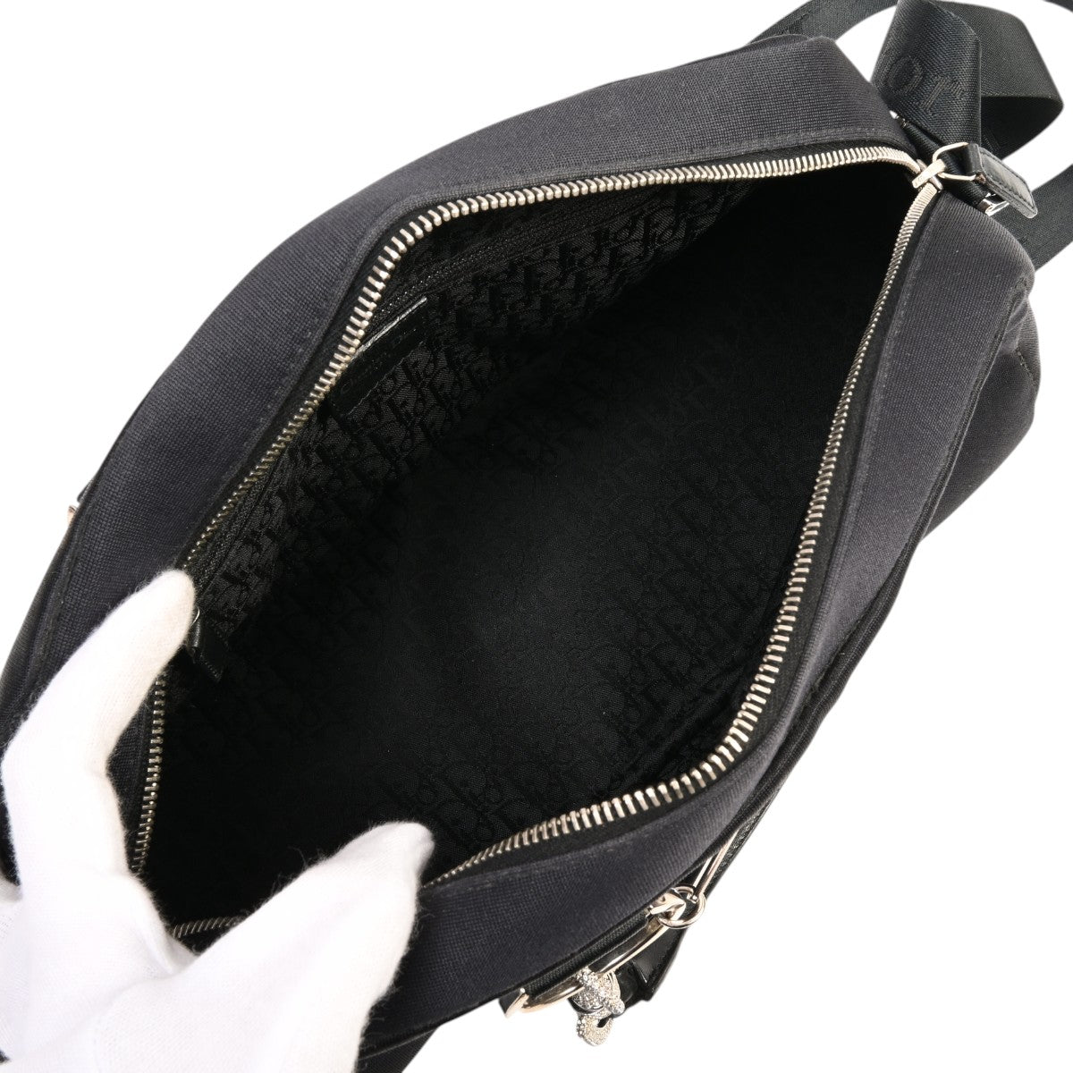John Galliano era hardcore 2-way bag, navy