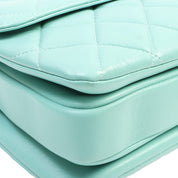 Circa 2021 Matelassé Stitch CC Turn-Lock 2-Way Bag Light Blue