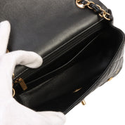 Circa 2019 Egypt Charm Classic Flap Chain Bag Mini Black