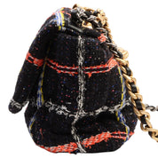 Chanel 19 Matelassé Chain Shoulder Bag, circa 2021, black