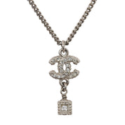2012 Cube Design CC Logo Necklace Silver