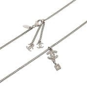 2012 Cube Design CC Logo Necklace Silver