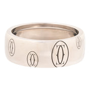 18K Happy Birthday Ring #60 White Gold