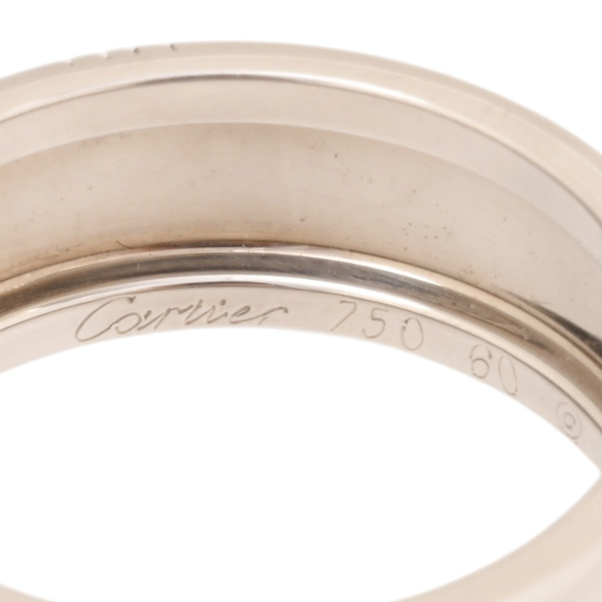 18K Happy Birthday Ring #60 White Gold