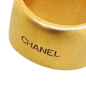 CCマークカラーストーンリング #53 ゴールド/ブラウン