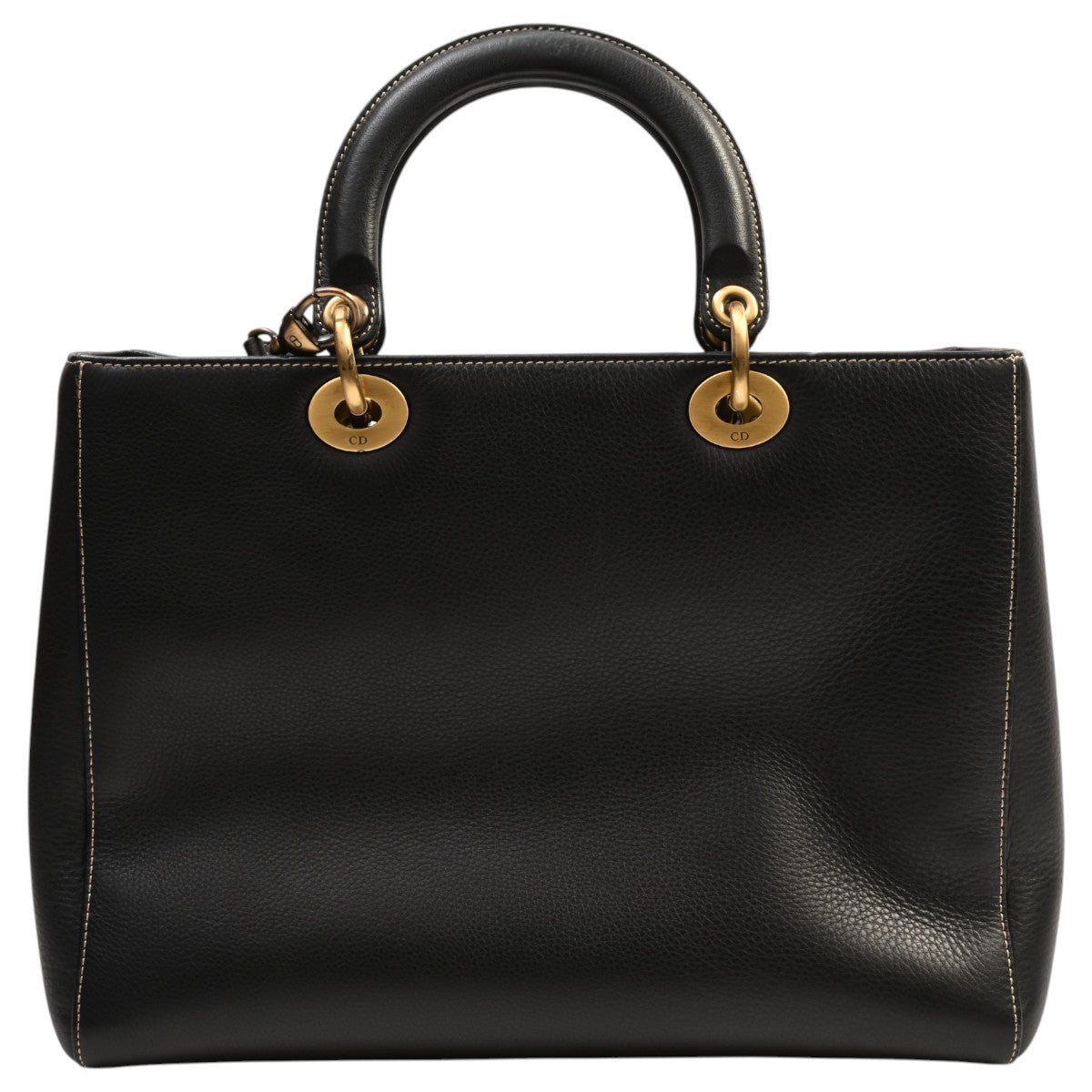 Leather Lady D-Sire 2-Way Bag Black