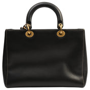 Leather Lady D-Sire 2-Way Bag Black
