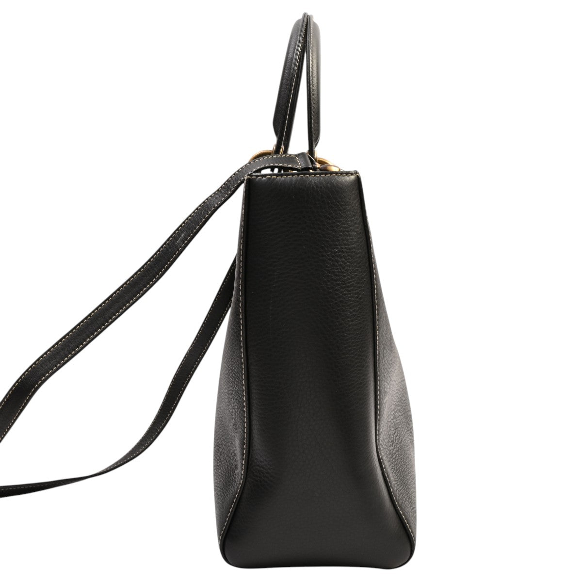 Leather Lady D-Sire 2-Way Bag Black