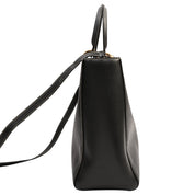 Leather Lady D-Sire 2-Way Bag Black