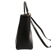 Leather Lady D-Sire 2-Way Bag Black