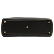 Leather Lady D-Sire 2-Way Bag Black