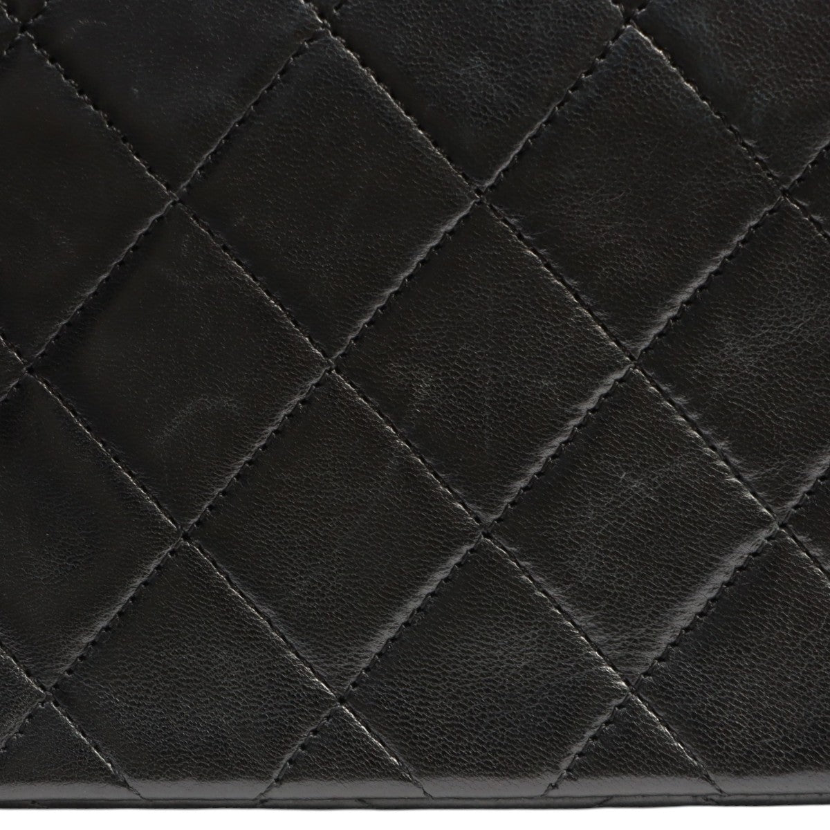 Circa 1990 Matelassé Full Flap Mini, Black