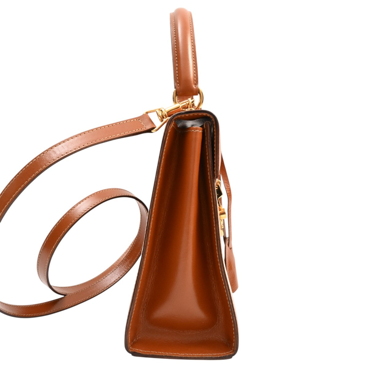 Lady Lock 2-way Bag Brown
