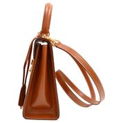 Lady Lock 2-way Bag Brown