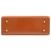 Lady Lock 2-way Bag Brown