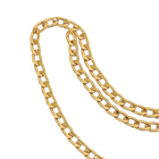 CC Mark Coin Charm Chain Belt Gold