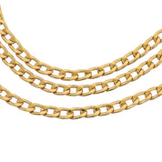 CC Mark Coin Charm Chain Belt Gold