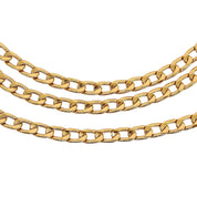 CC Mark Coin Charm Chain Belt Gold