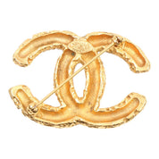 1993 CC Logo Design Brooch Gold