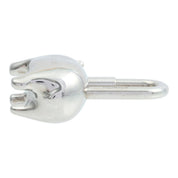 2005 Hippopotamus Cadena Charm Silver