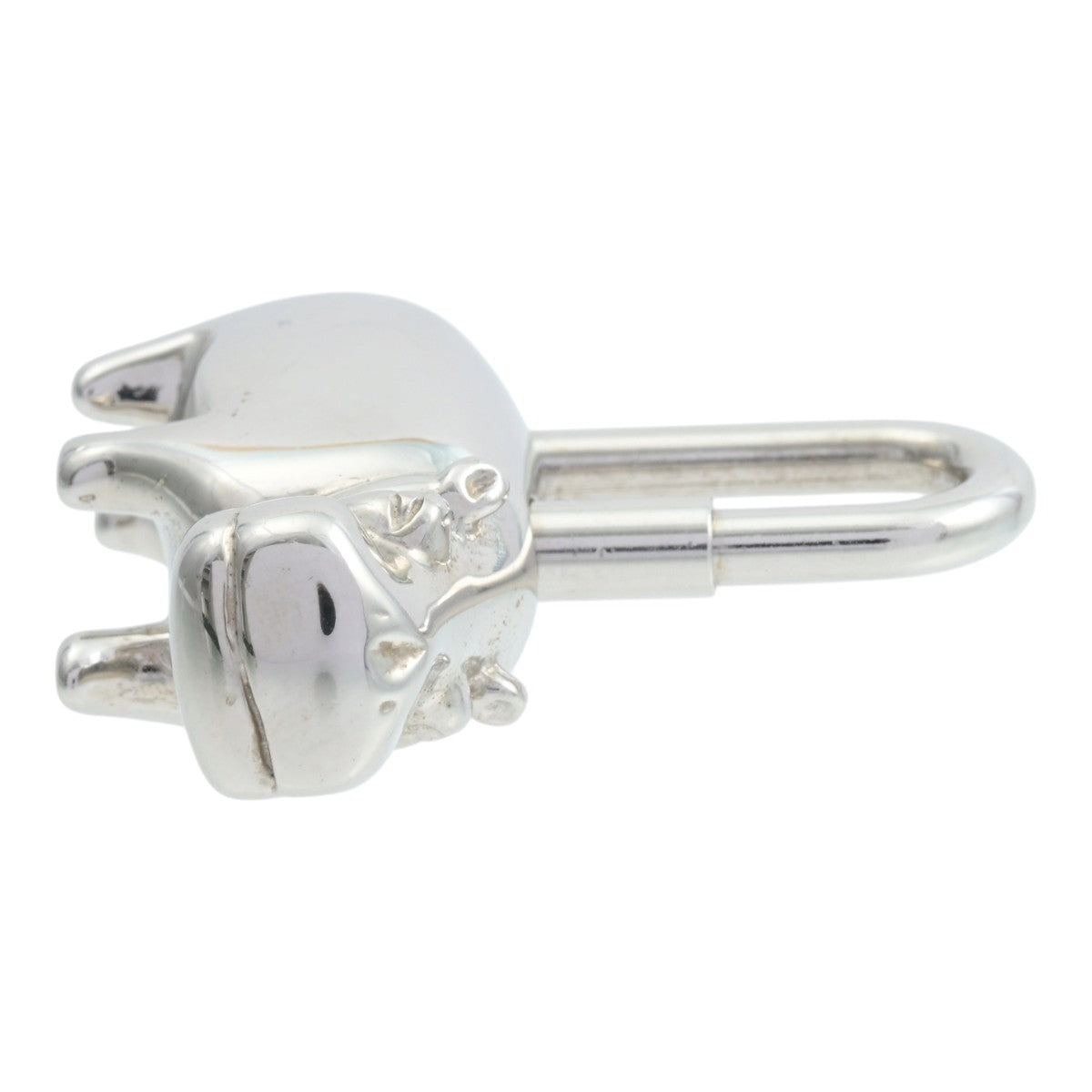 2005 Hippopotamus Cadena Charm Silver