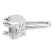 2005 Hippopotamus Cadena Charm Silver