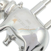 2005 Hippopotamus Cadena Charm Silver