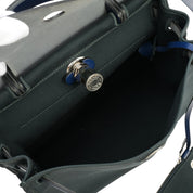 2019 Herbag Zip PM Blue Saphir/Vert Cypres