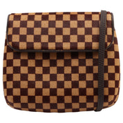 2001 Damier Sauvage Gazelle in calf hair, beige/brown
