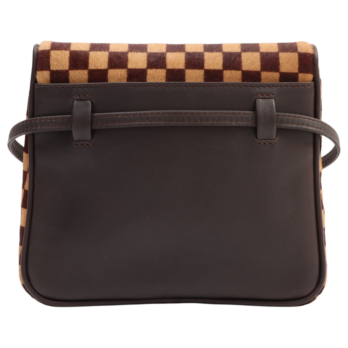 2001 Damier Sauvage Gazelle in calf hair, beige/brown
