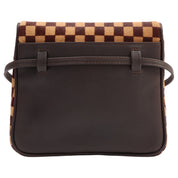 2001 Damier Sauvage Gazelle in calf hair, beige/brown